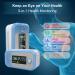 MedLinket AM801 Pulse Oximeter - SpO2 Monitor for Adults with Auditory Alarm - Buy Online on GoSupps.com