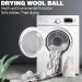 Buy Meeqiao 6PCs Natural Wool Dryer Balls - Eco-Friendly Fabric Softener from 100% New Zealand Sheep Wool - Perfect for Tumble Dryers - Buy Online on GoSupps.com