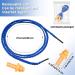 200 Pairs Corded Silicone Ear Plugs - Reusable Hearing Protection for Work and Sports - Noise Cancelling Earplugs with Cord - Yellow and Orange - Buy Online on GoSupps.com