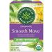 Traditional Medicinals - Organic Smooth Move Peppermint Laxative Herbal Tea (Pack of 6) - Gentle Overnight Relief of Occasional Constipation - 96 Tea Bags Total Organic Smooth Move Smooth Move Peppermint 16 Count (Pack of 6) - Buy Online on GoSupps.com