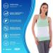 NYOrtho Tapered Abdominal Binder Compression Wrap - 36-42 Inch - Breathable Stomach Support for Post-Injury or Surgery - Buy Online on GoSupps.com