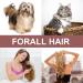 Ultimate Animal Hair Remover Brush | Dog & Cat Hair Removal for Carpet Furniture & Cars - Red Rubber Brushes - Buy Online on GoSupps.com