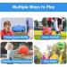 WACURRENTHYD New UFO Pet Flying Saucer Ball Portable Flying Toys Creative Fly Saucer Stomp Magic Balls Magic Frisbee Dog Toy Ball Fun Puppy Interactive Flying Flat Throw Disc Balls Toy (Blue) - Buy Online on GoSupps.com