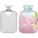 Rainbow Garden 2L Hot Water Bottle with Soft Fleece Cover | Ideal for Hot & Cold Compresses | International Shipping Available - Buy Online on GoSupps.com
