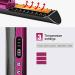 Shop Cordless 2-in-1 Hair Straightener & Curler - Portable USB Rechargeable Ceramic Flat Iron for Travel - Black - Buy Online on GoSupps.com