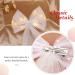 JONKY Light Up Bow-Knot Hair Clip - White Veil Pear Barrettes for Women and Girls - Bachelorette Party LED Hair Accessories (Warm Lights) - Buy Online on GoSupps.com