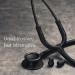 FriCARE Lightweight Dual Head Stethoscope - Aluminum Chestpiece - Black - Buy Online on GoSupps.com
