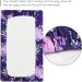 Soft & Breathable Purple Flower Pack N Play Sheets - Portable Playard Mini Crib Mattress Cover for Baby Girl - Buy Online on GoSupps.com