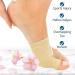 Smilamo Premium Bunion Corrector Sock | Comfortable Orthopedic Big Toe Straightener Brace for Women - 2 PCs Black & Skin - Buy Online on GoSupps.com