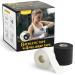 Dimora Athletic Tape and Pre Wrap Kit 8 + 4 Rolls Premium Sports Wrap for Injury Prevention & Support Easy Tear and No Sticky Residue Essential Combo for Athletes Trainers & Coaches Wrap Kit (8 White Rolls + 4 Pre Wrap)