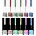 Reflective Glitter Nail Art Line Polish Gel Kit 12 Colors for UV/LED Paint Nails Drawing DIY Painting Varnish 8ml Liner Gel - (Color: Multi) - Buy Online on GoSupps.com
