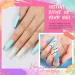 PEACECOLOR Gel Nail Polish Set with Lamp 36W Starter Kit 10PC Pink Green Blue Spring Gel Polish Colors Set with Matte Top Coat Nail Decorations Manicure Tools Gel Manicure Kit Beauty Gift XA-21 - Buy Online on GoSupps.com