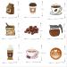 36pcs Coffee Happy Birthday Cupcake Toppers Drink Food Kitchen Theme Cupcake Dessert Muffin Food Cake Picks Baby Shower Boys Girls Happy Birthday Party Supplies - Buy Online on GoSupps.com