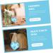 ifundom 24 Pcs Valentine's Day Pendant Trinkets Baby Heart-Shaped Bluex2pcs 5x4cmx2pcs - Buy Online on GoSupps.com