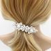 JYTDBCS Pearl Hair Barrette Crystal Pearl wedding hair accessories for women pearl hair pins pearl hair accessories pearl hair barrettes for women pearl hair pins - Buy Online on GoSupps.com