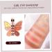 DOITOOL Yellow Eyeshadow 1pc Plate Cheek Cosmetic Eyeshadow Shadow Multi-functional Blusher Portable Supply Accessory 1 count (Pack of 1) As Shown 3 - Buy Online on GoSupps.com