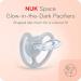 NUK Space Orthodontic Pacifiers 18-36 Months - 2 Pack for Kids - Cat/Firefly - Buy Online on GoSupps.com