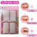 400Count Natural Invisible One Side Eyelid Tape Stickers Waterproof Breathable Self-Adhesive Eyelid Lift Strip Instant Eye Lift Without Surgery Perfect for Uneven Droopy Hooded eyelids Small Size 2.5MM 400PCS Pink - Buy Online on GoSupps.com