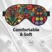 Buy SSIMOO Fresh Fruits & Vegetables Sleep Mask - Adjustable Breathable Fashionable Eye Mask for Comfortable Sleep | International Shipping - Buy Online on GoSupps.com
