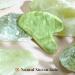 Rena Chris Gua Sha Facial Tools - Natural Jade Stone Massage for Jawline Sculpting & Puffiness Reduction | Mint Green Skin-Care Tool - Buy Online on GoSupps.com