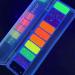 Lot de 10 fards paupi res fluorescents paillettes fluorescentes - N on UV - Mat - Paillettes color es et cr meuses - Avec pinceau - Brillance sous lumi re UV - Buy Online on GoSupps.com