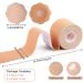 Large Breast Lift Tape (2 Packs) for A-DD and E Cup Sizes | Kinesiology Support Tape | Breathable Athletic Body Tape with Nipple Covers - Buy Online on GoSupps.com