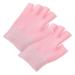 minkissy 1 Pair Gel Manicure Ear Piercing Kit Moisturizing Moisture Gloves for Hands Overnight Mittens Moisturizer Hand Glove Spa Glove Gel Hand Gloves Gel Gloves Fingerless Lotion Miss