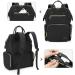 BAFASO Nail Polish Organizer Backpack - Holds 56 Bottles, Nail Lamp, and Tools - Black - Buy Online on GoSupps.com
