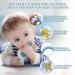 BPA-Free Baby Bite Ring Toy Keys | Teething Aid for Babies 3+ Months | Blue Bite Ring - Buy Online on GoSupps.com