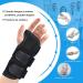 Premium Carpal Tunnel Wrist Support for Men & Women - Left L/XL with Metal Rail Stabilizer | Effective Tendinitis & Arthritis Relief - Buy Online on GoSupps.com