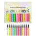 Kumprohu Neon Eye Liner | Waterproof Fluorescent Matte Face Glitter - Long-Lasting Pigmented Graphic Liners 12 Colors UV Neon Liquid Eye Liner Set for Accessories