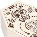 Decorative Wooden Coffin Pet Burial Coffin Small Unique 2Pcs Creative for Halloween Party Decor for Hamsters for Small Pets for Coffin Box (Skull) - Buy Online on GoSupps.com