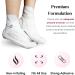 Foot Mask Spa Gift Pack of 8-2X Foot Peeling Mask + 6X Hydrating Foot Masks with Fuzzy Socks for Dry Cracked Heels & Calluses- Exfoliating & Moisturizing Booties for Baby Soft Feet - Foot Spa Gift - Buy Online on GoSupps.com