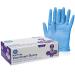 Med PRIDE NitriPride Nitrile-Vinyl Blend Exam Gloves Medium 100 - Powder Free Latex Free & Rubber Free - Single Use Non-Sterile Protective Gloves for Medical Use Cooking Cleaning & More 100 Medium