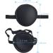 2 Pack Soft 3D Lazy Eye Patches for Adults and Kids - Adjustable Eye Cover for Left or Right Eye - Ideal for Cosplay or Parties - Black - Buy Online on GoSupps.com