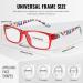 Gaoye 5-Pack Blue Light Blocking Reading Glasses for Men & Women - Anti Glare Lightweight Spring Hinge - Mix Colors (3 3.5 - Buy Online on GoSupps.com