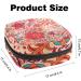 Bohemian Floral Storage Bags for Women's Bandages & Menstrual Products - Portable Multi-Color Holders for School & Office - Buy Online on GoSupps.com