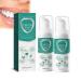 Jorondy teeth mouthwash herbs brightening mouth repair foam tooth -uphilling mouthwash foam foam -lively toothpaste tooth -lining mouthwash solve all oral problems (2PCs)