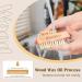 2 Pack Wooden Nail Brushes for Cleaning Fingernails - Dual-sided Nail Scrub Brush with Hanging Rope - Beechwood Construction - Buy Online on GoSupps.com