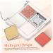 FOMIYES 6 Pcs Empty Eye Shadow Pallet Eyeshadow Palette Makeup Palette Plastic Transparent - Buy Online on GoSupps.com