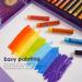 Paul Rubens Oil Pastels - 50 Vibrant Colors | Soft & Creamy Artist Pastels for Painting & Drawing | Ideal for Artists, Beginners, Students & Kids - Buy Online on GoSupps.com