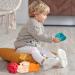 Shxupjn Sensory Balls for Children - Soft Bite Ring Toys Bright Colorful Massage Balls Multi-Sensory Gifts for Newborns & Kids - Buy Online on GoSupps.com