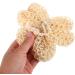 FRCOLOR Natural Loofah Bath Sponge - Exfoliating Body Scrubber & Soft Shower Pouf for Men Women & Kids - Buy Online on GoSupps.com