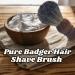 G.B.S Pure Badger Bristle Horn Shaving Brush - Effortless Glide for All Razors | Premium Shaving Accessories - International Shipping Available - Buy Online on GoSupps.com