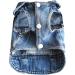 Stylish Denim Jacket Vest for Small & Medium Dogs and Cats - Pet Fashion Summer Sweater - Buy Online on GoSupps.com