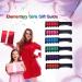 Kids Temporary Hair Chalk Comb - Non-Toxic Washable Hair Color Dye - Girls Gift for Halloween, Christmas, Birthday Parties - 6 Colors - Ages 1-10 - Buy Online on GoSupps.com
