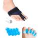 Sovio U Shaped Toe Straightener for Bent Toes (1PC) Hammer Toe Straightener and Broken Toe Support Toe Separators Included (2 PC) Toe Straighteners for Bent Toes