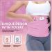 Reusable Bio-Ribinus Oil Pack Wrap for Liver - Soft Cotton Pink Compress Anti-Oil Leak Less Disorder - Shop Internationally - Buy Online on GoSupps.com