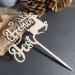 Merry Christmas Wooden Cake Topper - Festive Cake Decoration for Holiday Celebrations - Buy Online on GoSupps.com