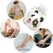 Naanle Donut Panda Hot Water Bottle - 2L Transparent Heater for Bed Hand & Feet | Pain Relief & Warmth Therapy - Buy Online on GoSupps.com